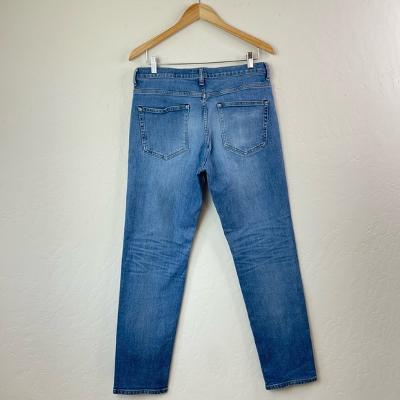 Everlane Men's Classic Straight Denim Jean Pants Size 33x32 in Classic Blue Wash - Picture 6 of 14